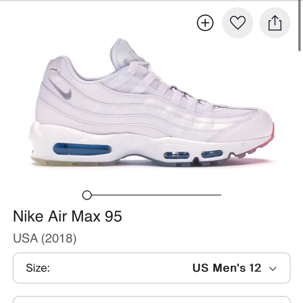 Nike air max 95 white